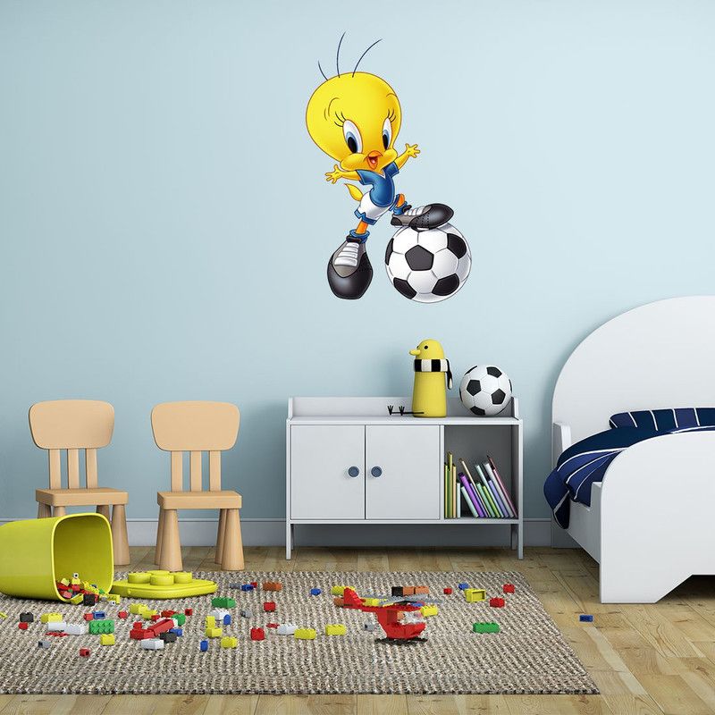 Spinn Decor Wall Decal Warner Bros Looney Tunes 45 cm Warner Bros Looney Tunes Wall Sticker Self Adhesive Sticker  (Pack of 1)