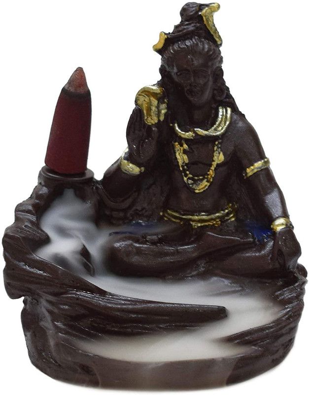 Craftomanic Decorative Showpiece - 12 cm  (Polyresin, Black)