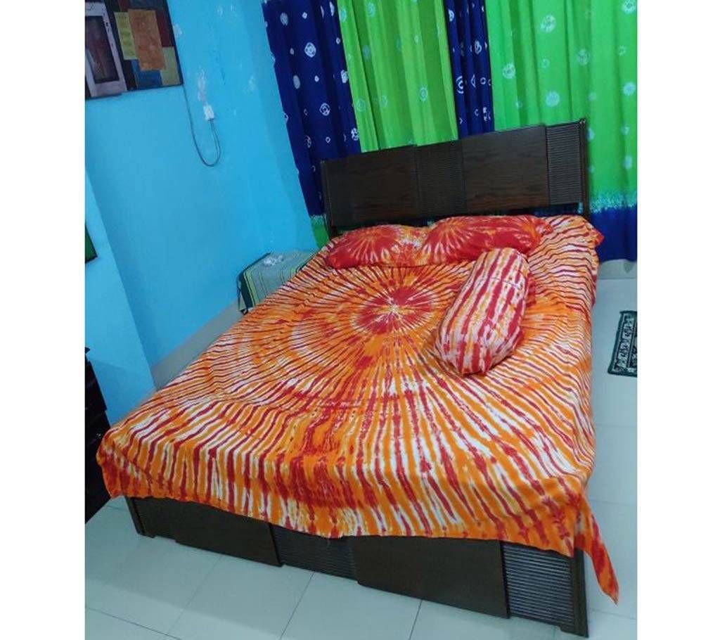 BED SHEET SET TIE DYE 4 PIECE