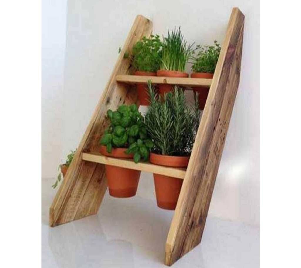 Corner plant rack