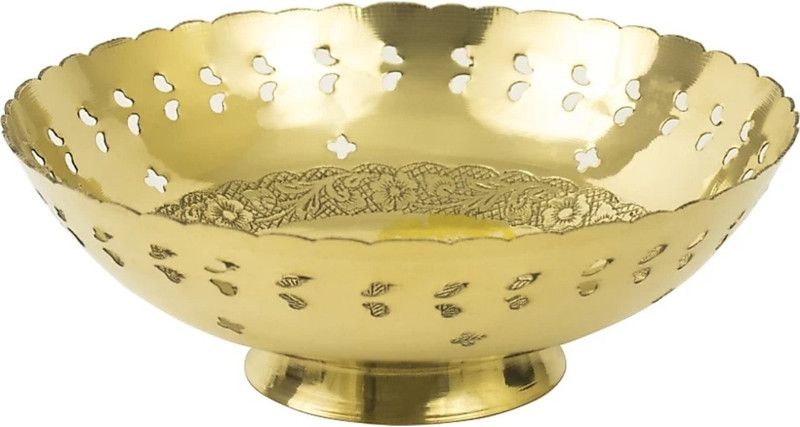 Magic's Max Decorative Showpiece - 9 cm  (Brass, Gold)