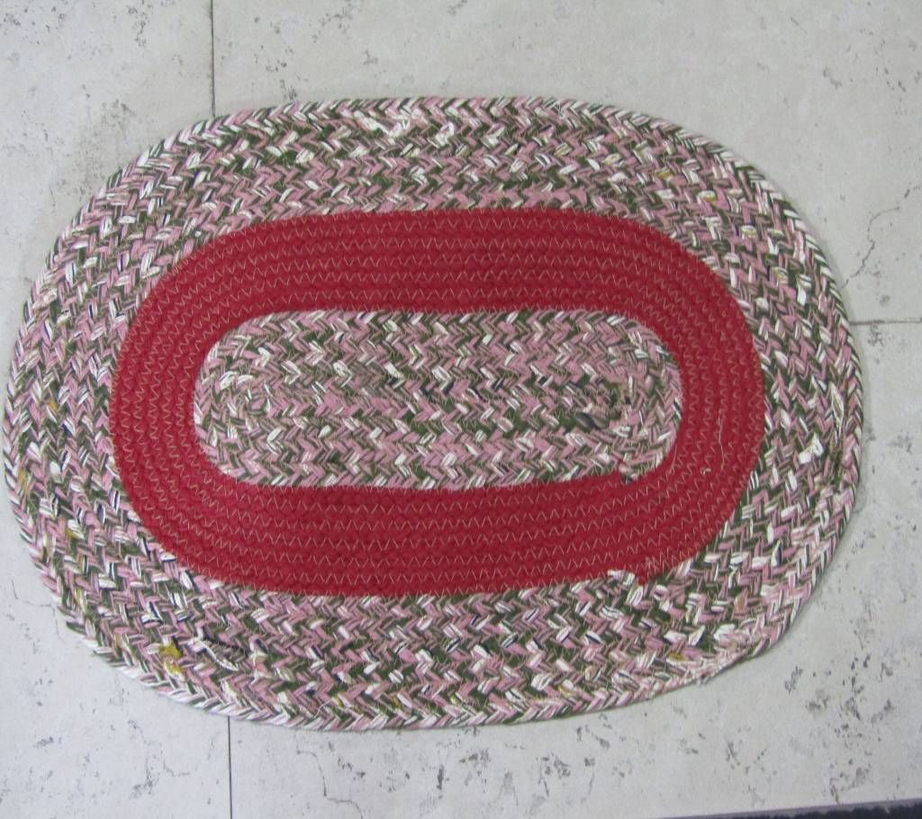 Hand Woven Cotton BENNY OVAL RUG 