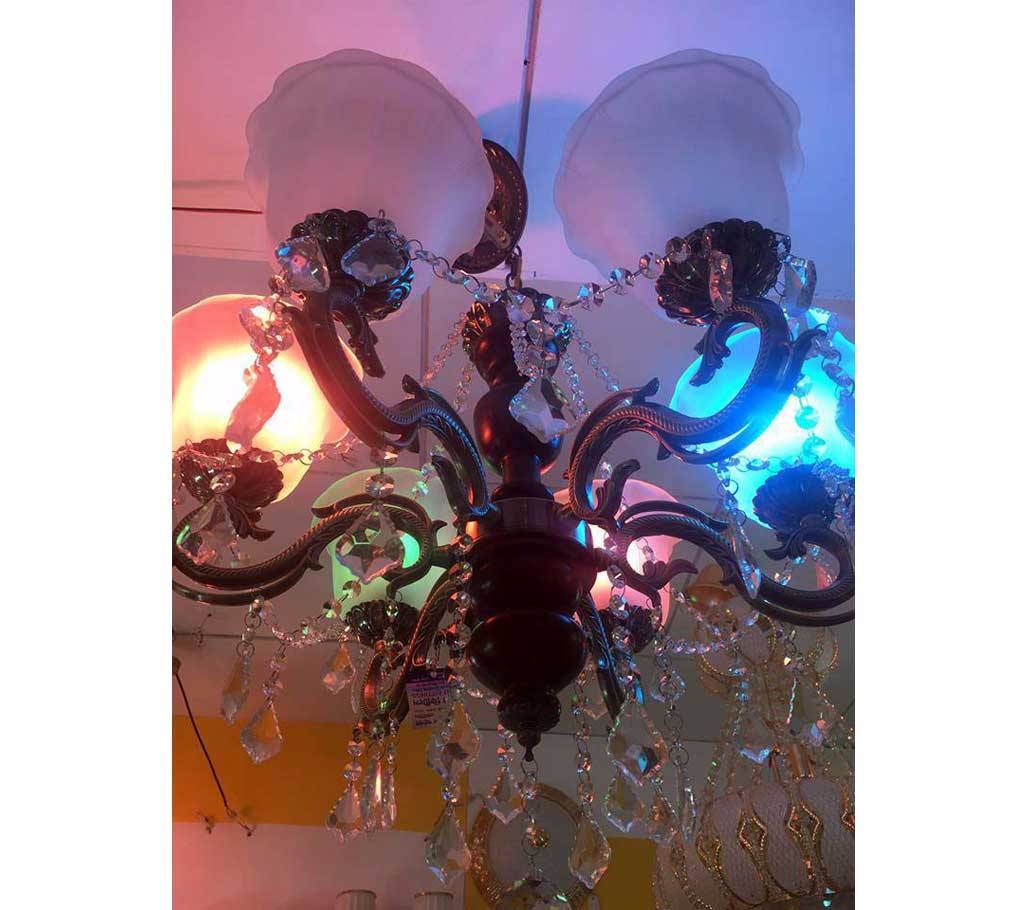6 Lights Crystal Chandelier