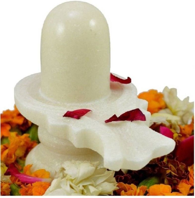 SBBCO Decorative Showpiece - 8.5 cm  (Marble, Stone, White)
