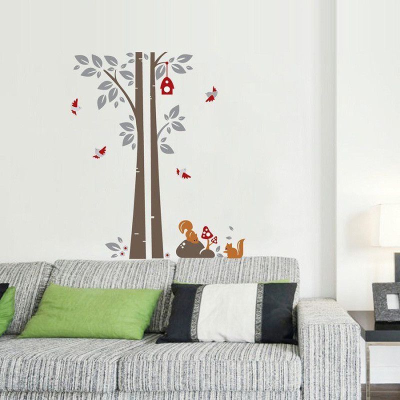 JAAMSO ROYALS 135 cm nature Removable Sticker  (Pack of 1)