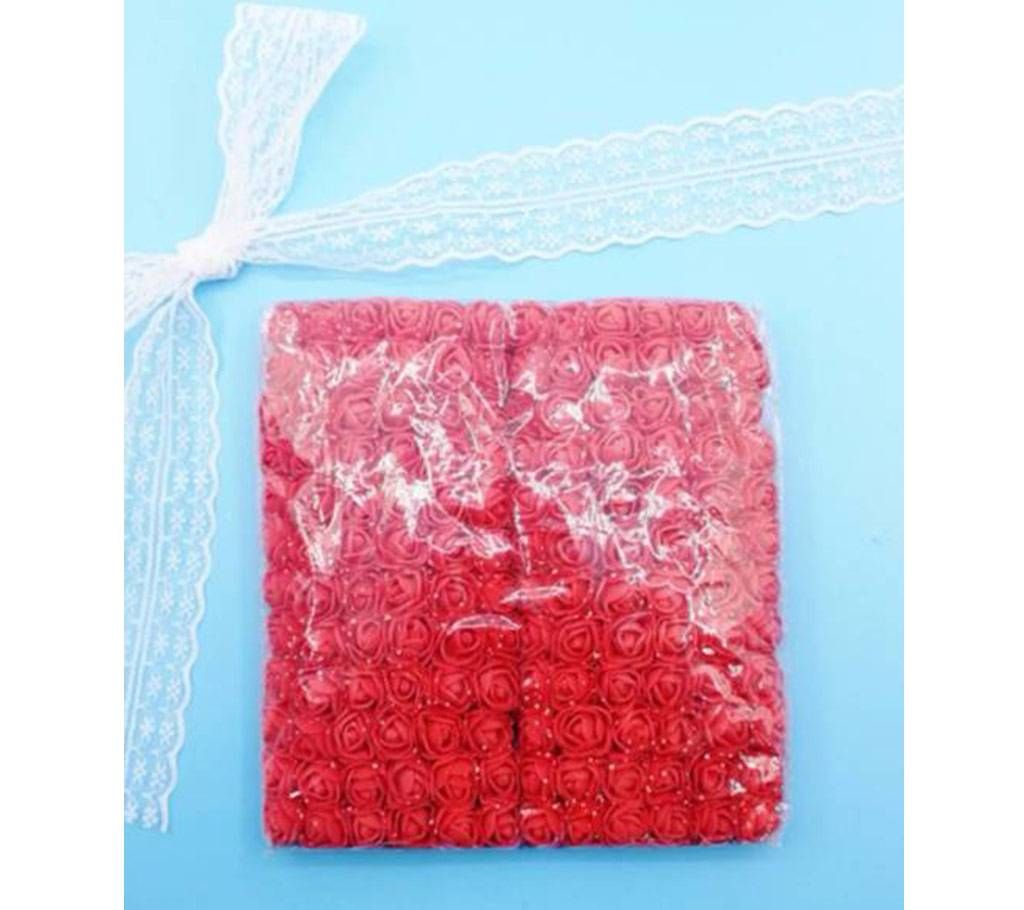 144pcs\pack foam vivid little artificial little rose flower for Decor