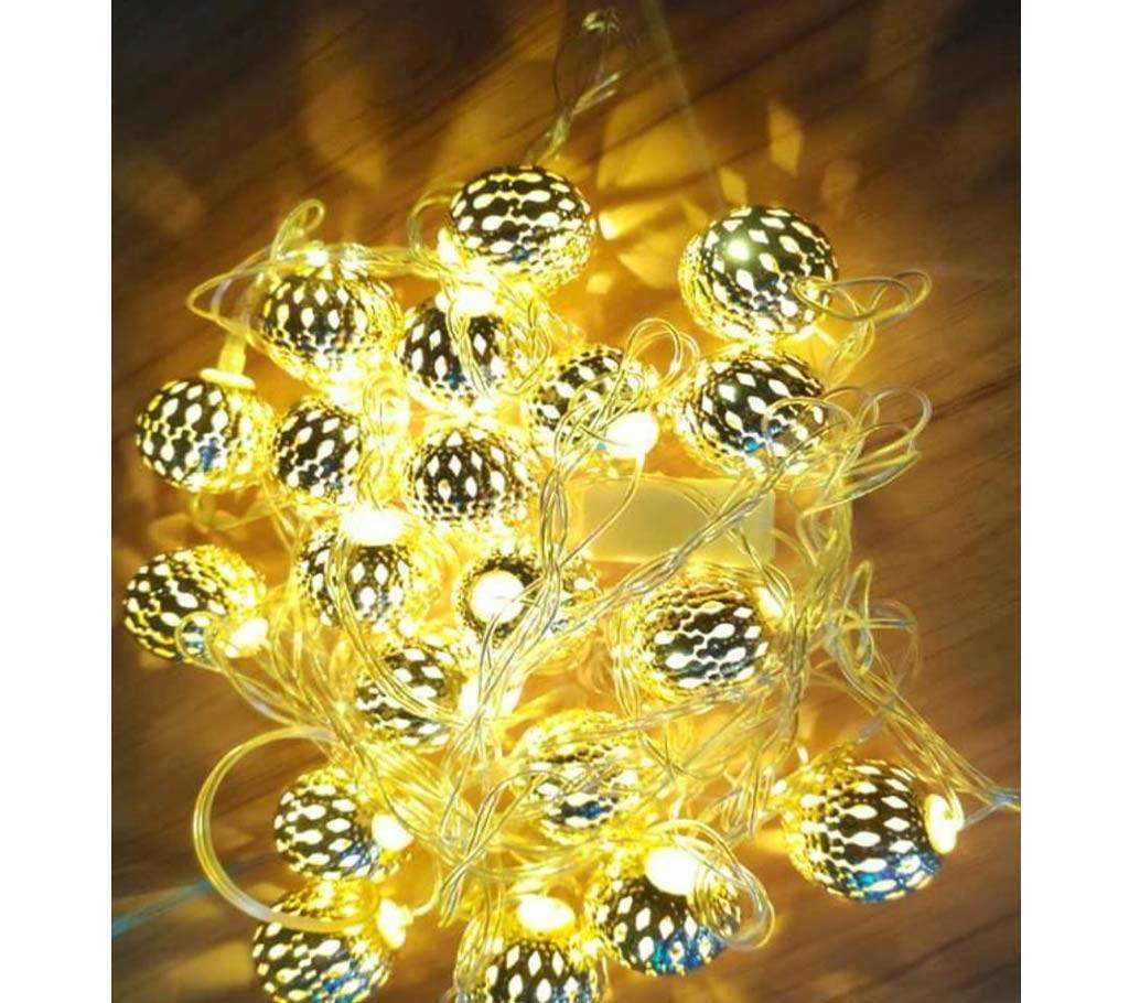 Metal Ball String Light-20pcs