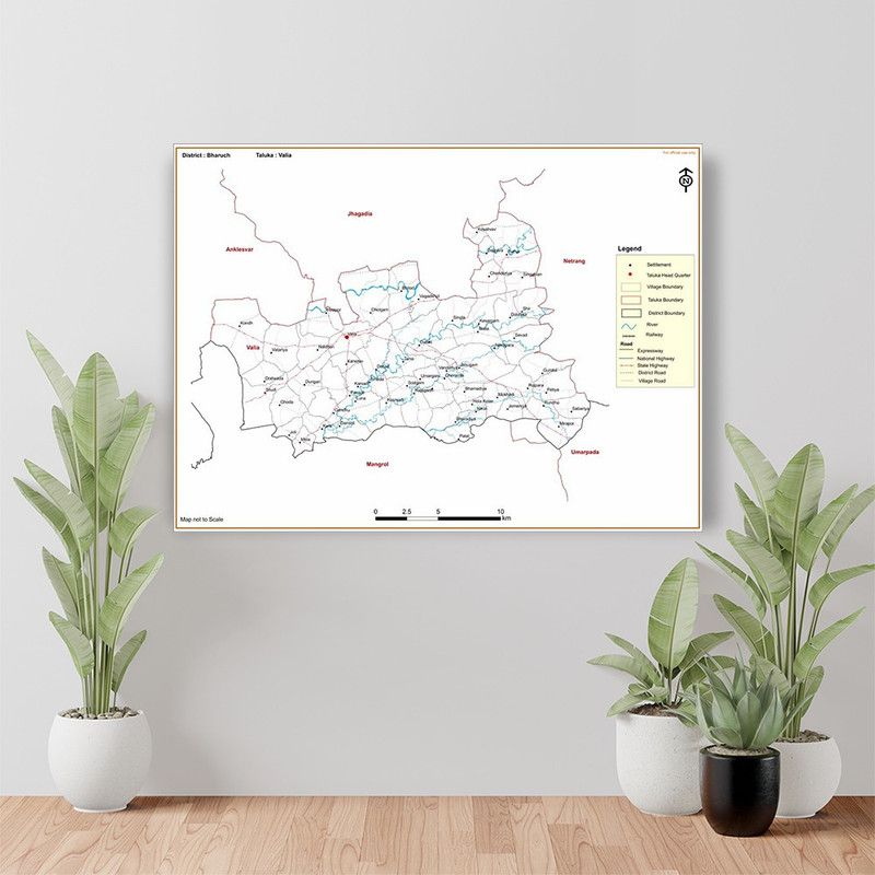 BRITISH TERMINAL 60 cm Bharuch DISTRICT Valia TALUKA Self Adhesive Sticker  (Pack of 1)