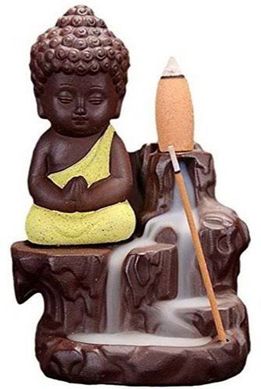 luv entp Decorative Showpiece - 7 cm  (Polyresin, Gold)