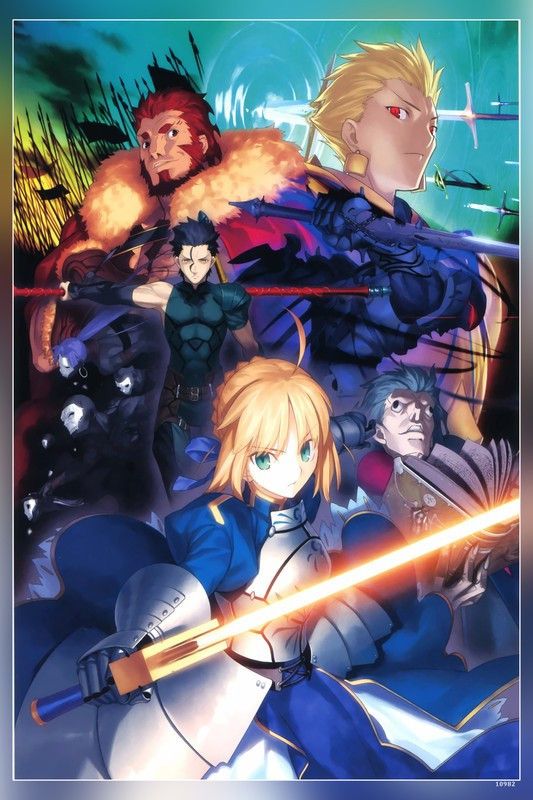Fate Zero Anime Boys Matte Finish Poster Paper Print  (12 inch X 18 inch, 12 x 18 Inch Unframed)