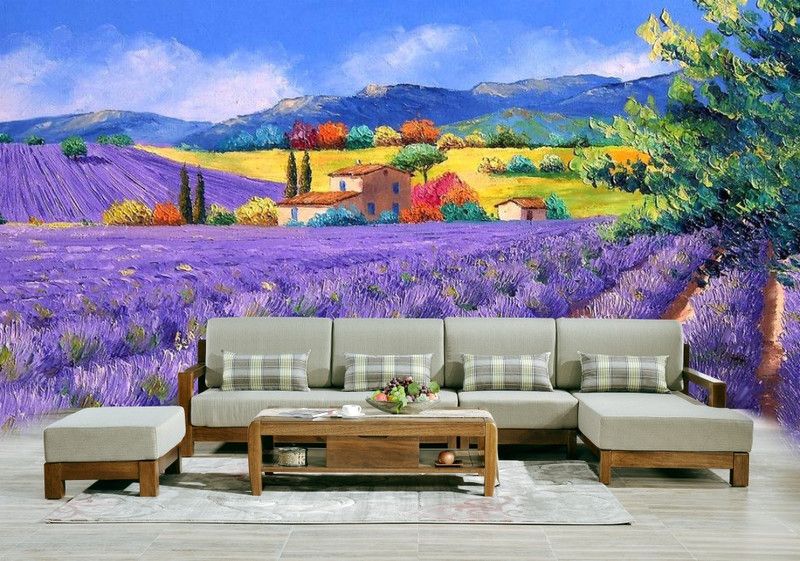 RKDigital Mart Art & Paintings Multicolor Wallpaper  (200 cm x 40 cm)
