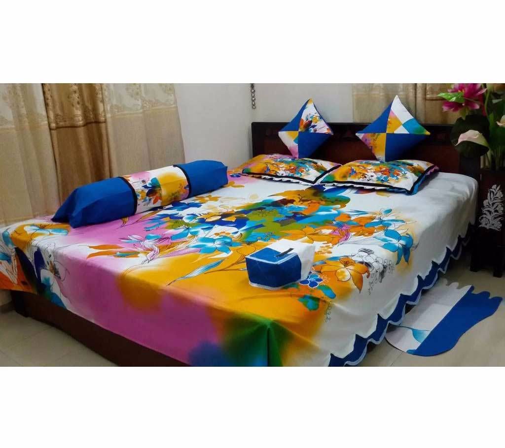 Double Size Bed Sheet Set (8 pcs)