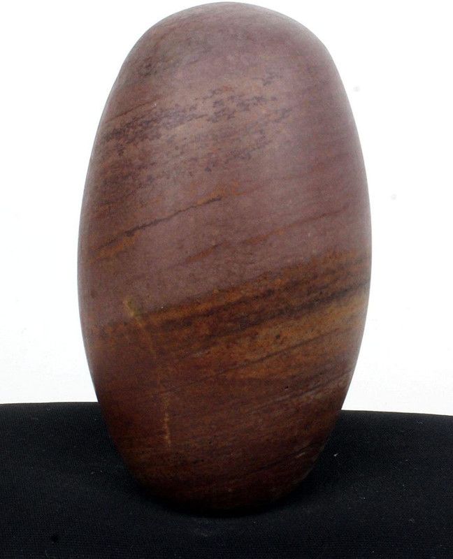 Harihar Shivling Stone Harihar Shivling for Pooja/Narmadeshwar Shivling/Shivalingam with Jaladhari Decorative Showpiece - 12 cm  (Stone, Brown)