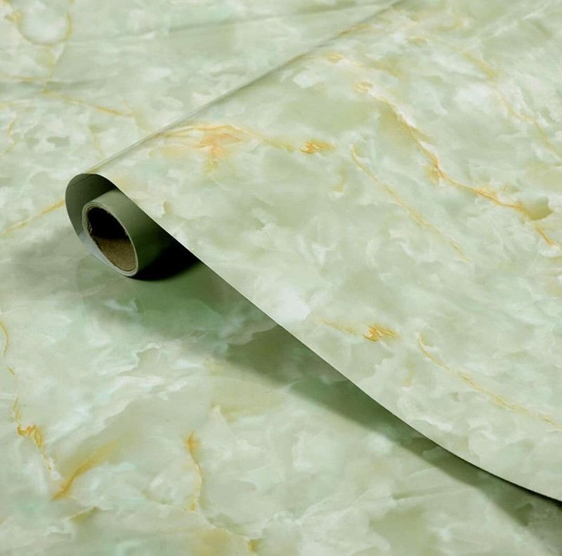 TORIVO Decorative Green Wallpaper  (200 cm x 60 cm)