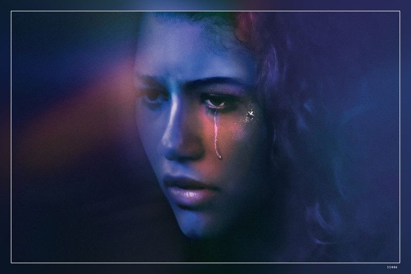 Euphoria Zendaya Matte Finish Poster Paper Print  (12 inch X 18 inch, 12 x 18 Inch Unframed)