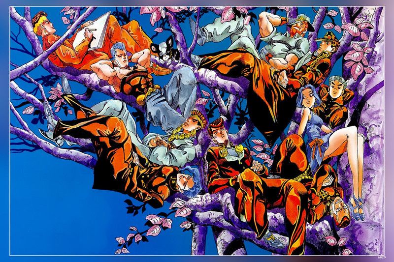 Jojo'S Bizarre Adventure- Animated Tv Series Matte Finish Poster Paper Print  (12 inch X 18 inch)