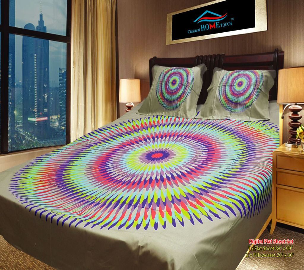 King Size Panel Bedsheet - 14 (1) - ANJ
