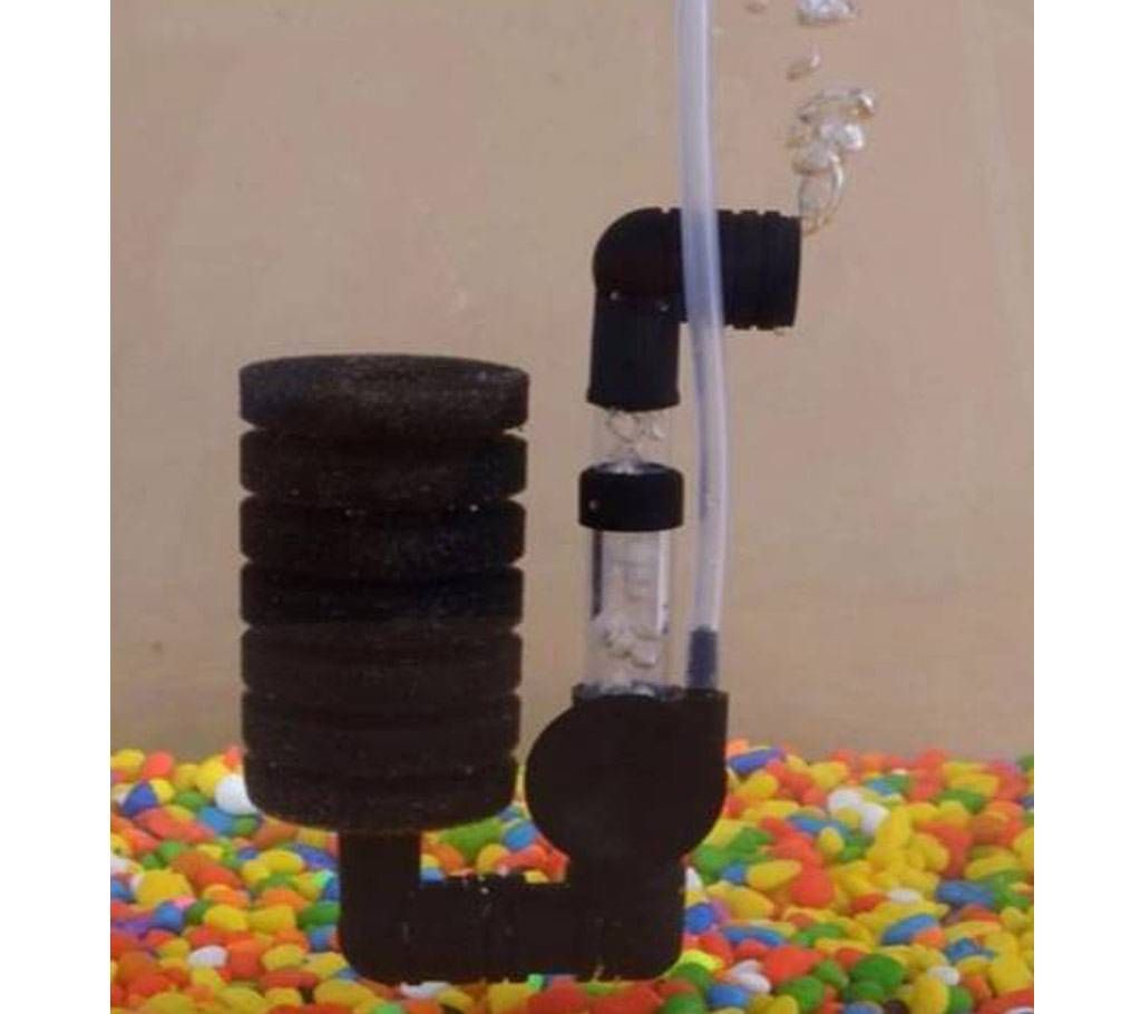 1PCS  Fish Tank Air Pump  Biochemical Sponge Aquarium Filter