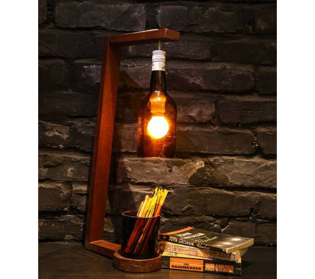 Gravity Wooden lamp 