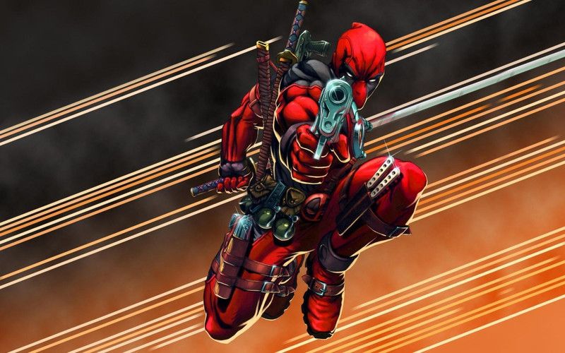 Deadpool Multicolour Photo Paper Print Poster Photographic Paper Photographic Paper  (18 inch X 12 inch, Rolled)