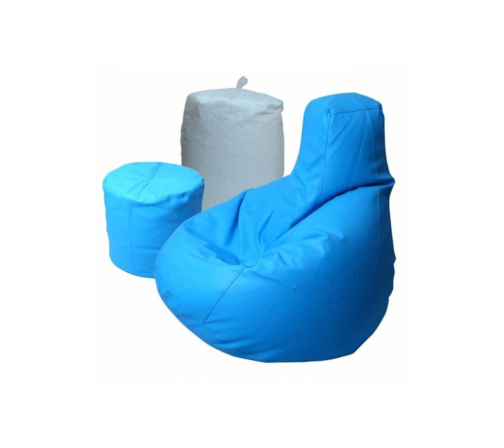 Bean Bag Multi Shape Lazy Chair with Footrest