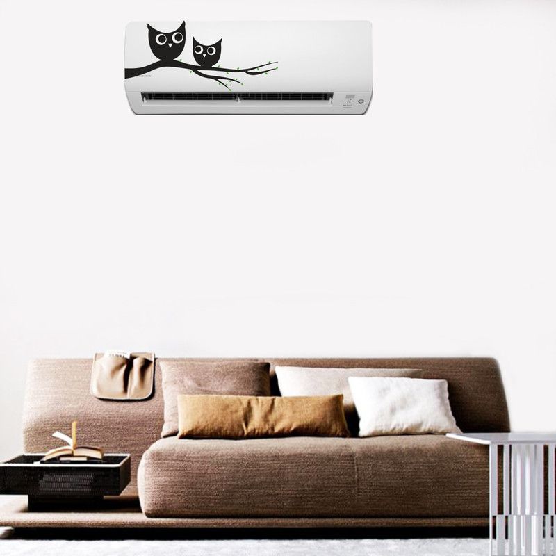 K2A Design 65 cm Multi Color Decorative Air conditioner Sticker - AC Sticker_PCAC177 Self Adhesive Sticker  (Pack of 1)