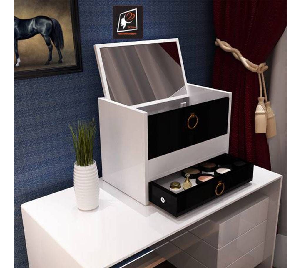 MDF Wood Makeup Box-A
