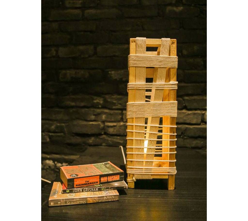 Ropestick Wooden lamp 