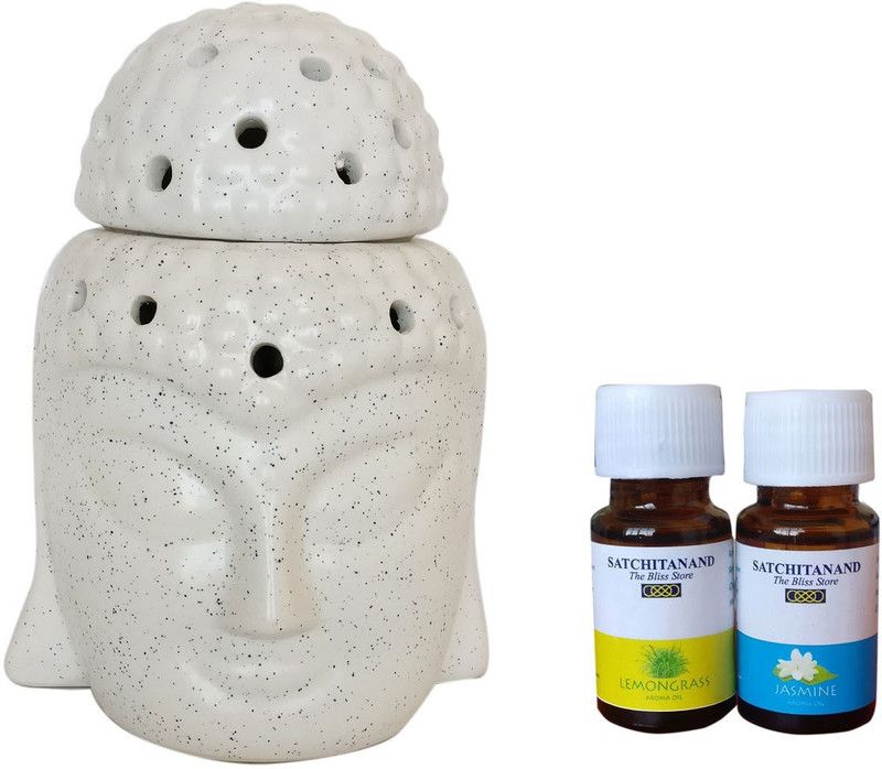 Satchitanand Lemongrass & Jasmine Diffuser Set  (3 x 6.67 ml)