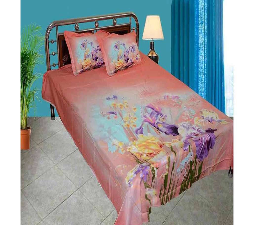 Home Tex Cotton Double Size Bedshirt Set