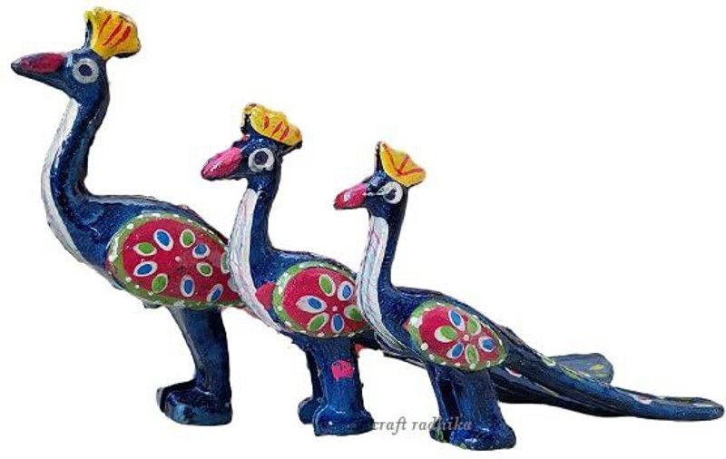 premcrafts Decorative Showpiece - 8 cm  (Paper Mache, Multicolor)