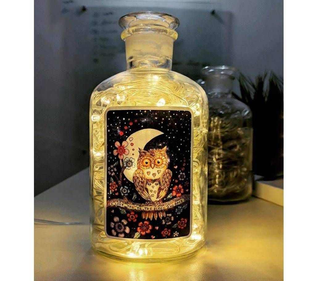 I Love You to The Moon & Back Gift Lamp