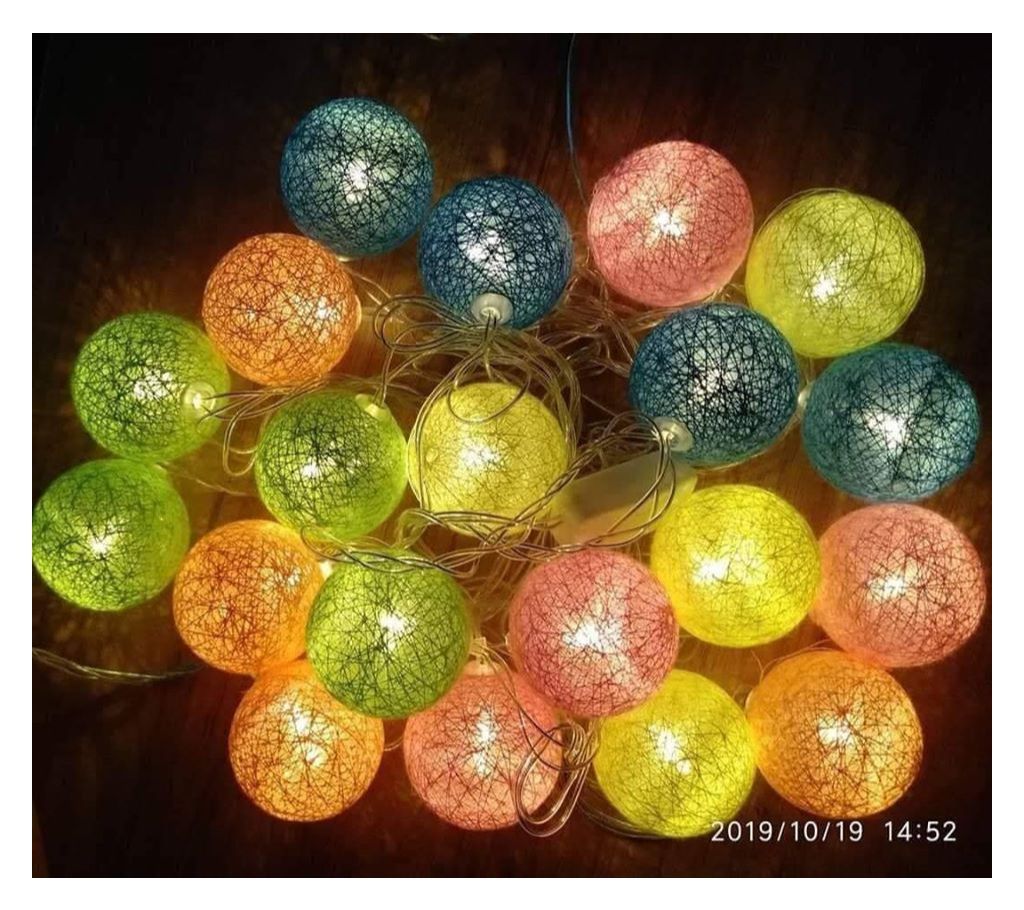 LED SHUTAR BOLLS GOLDEN COLOUR....