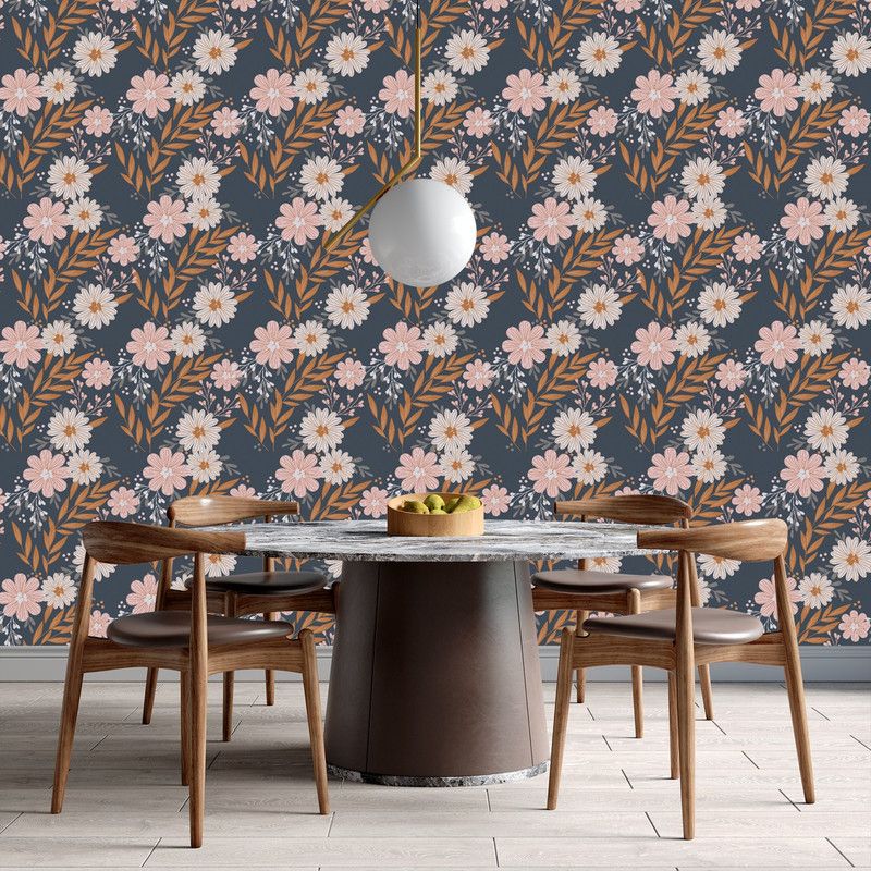 infinity interiors Decorative Multicolor Wallpaper  (325 cm x 40 cm)