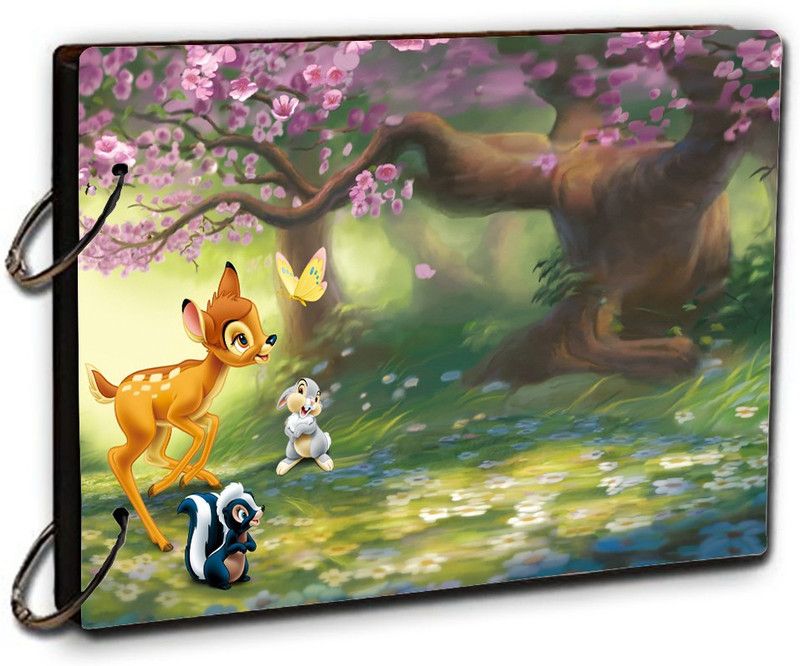 HD RAPID DESIGN MDF Scrapbook Memory Book, Photo Album for Memories, Gifting Purpose for Friends, Love, Kids etc_4115 Album  (Photo Size Supported: 4X6 inch, 5x5 inch, 5x7 inch)