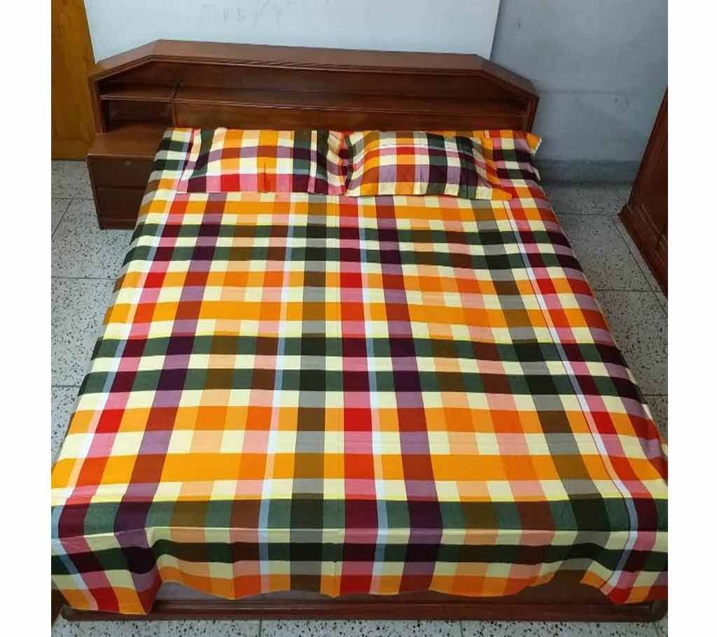 King Size Tweel Bedsheet Coverd