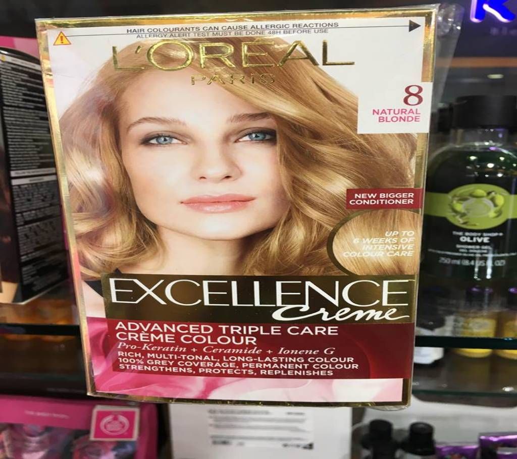 loreal 8 natural blonde