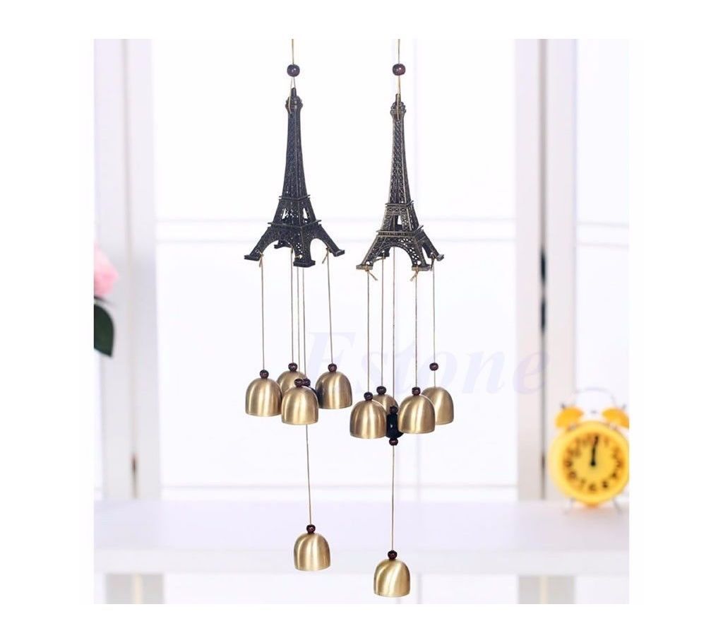 Eiffel Tower Hanging Wind Chimes Bell for Outdoor, Balcony, Home, Garden, Oudoor 100g