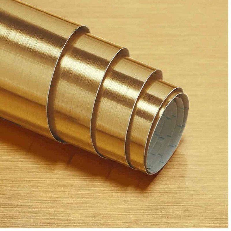 Wisdom Decorative Gold Wallpaper  (30 cm x 299.72 cm)