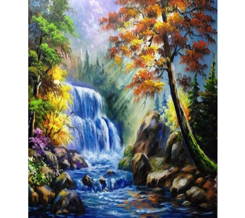 Mountain painting Acrylic painting on art paper