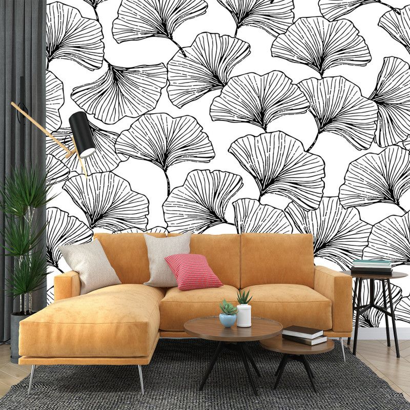 UNIQUE Decorative White Wallpaper  (127 cm x 40 cm)