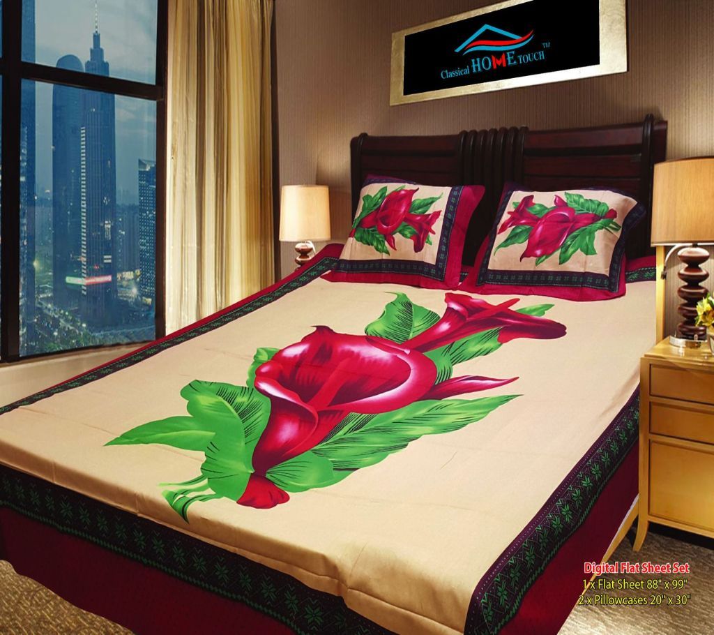 King Size Panel Bedsheet - 17 (1) - ANJ