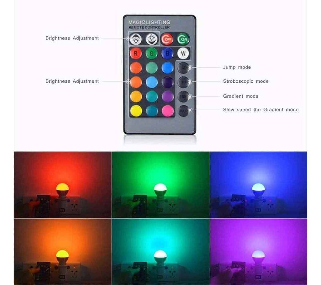 16 in 1 LED remote lamp 5 Watt 