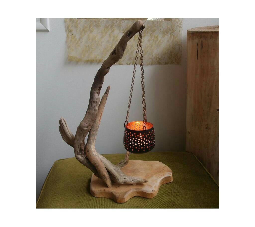 Hanging Show piece on table with Candle Holders,