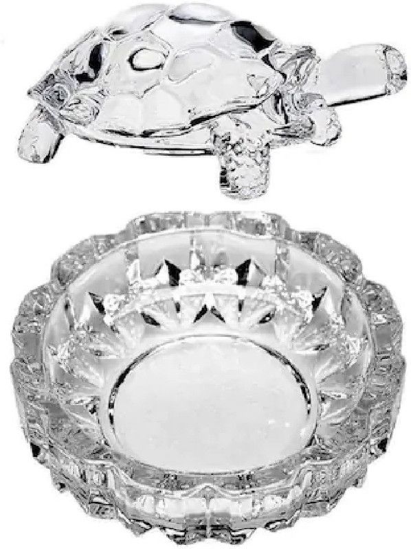 Royalgiftsshop Decorative Showpiece - 3 cm  (Glass, White)