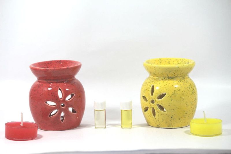 AuraCandles Aromatherapy Diffuser  (6 x 3.33 ml)