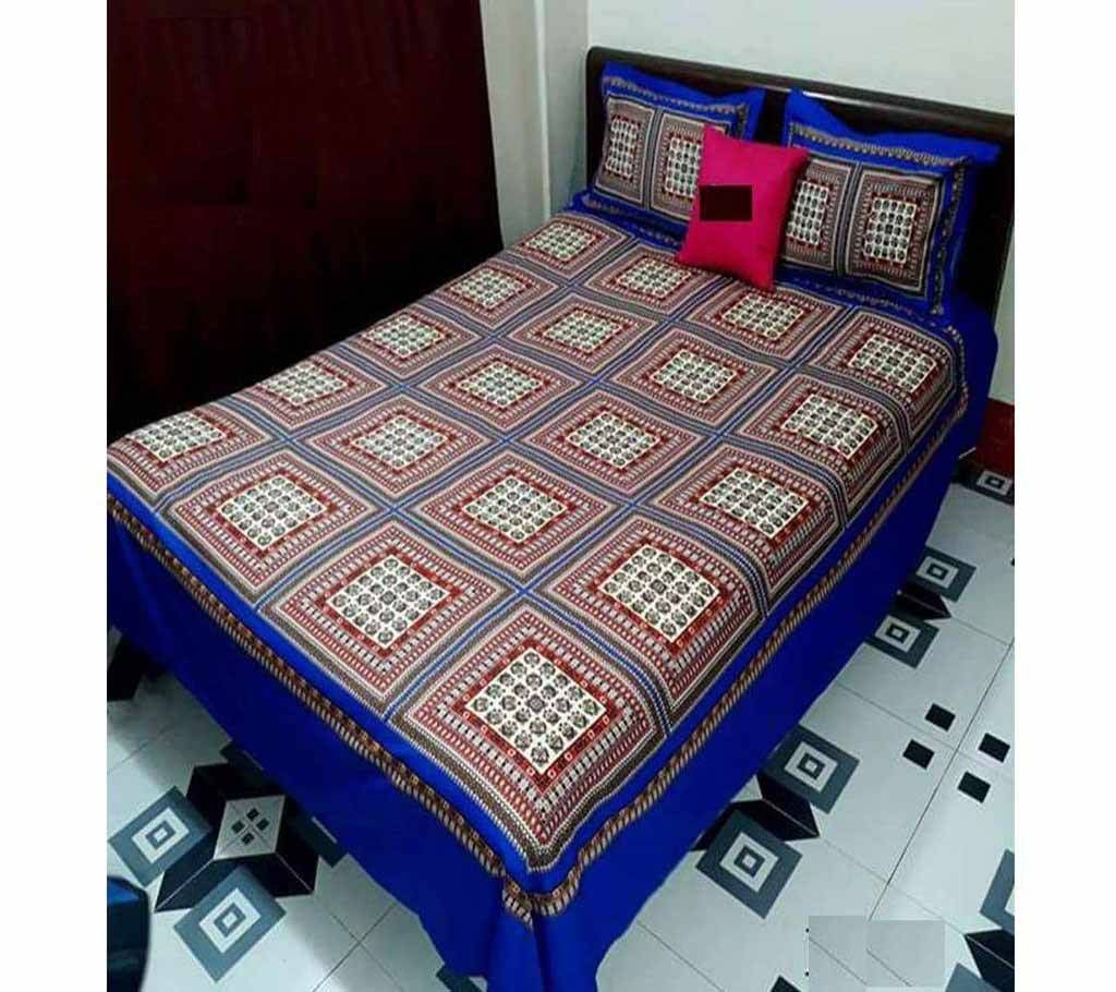 Double size cotton bed sheet sheet 