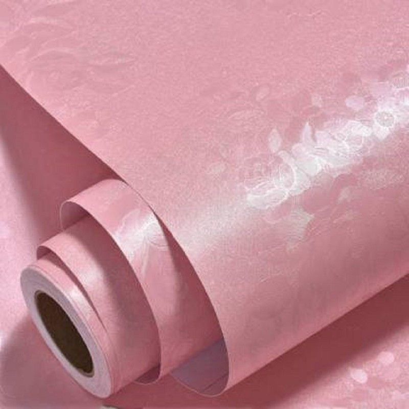 LAAYO Abstract Pink Wallpaper  (40 cm x 1000 cm)