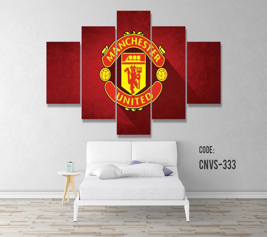 CNVS-333 Manchester United Football Club Wall Canvas Art Prints 48 inch x 24 inch