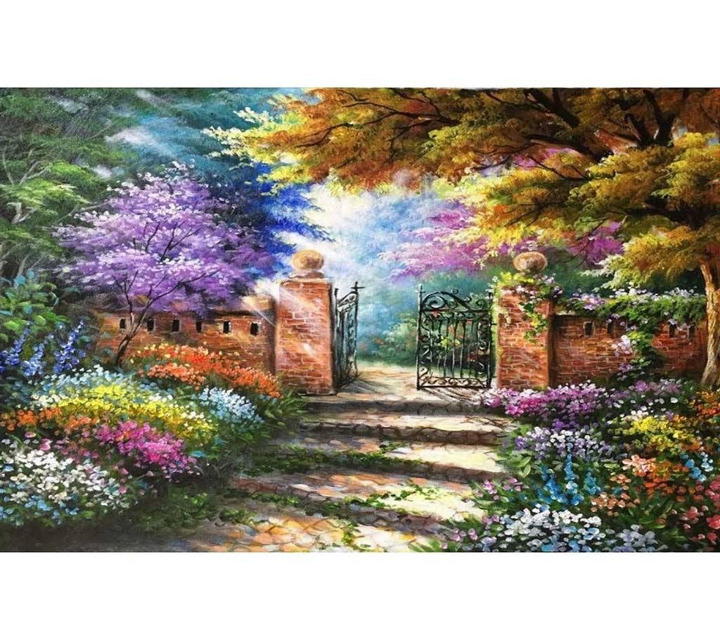 Beautiful art Acrylic painting on art paper